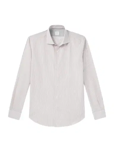 ELEVENTY Striped Cotton and Linen-Blend Shirt - Men | Thumbnail 1 ELEVENTY Striped Cotton and Linen-Blend Shirt - Men | Thumbnail 1