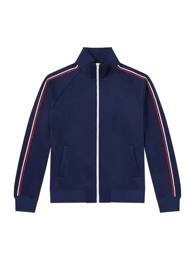 Striped Cotton-Blend Jersey Track Jacket - Men