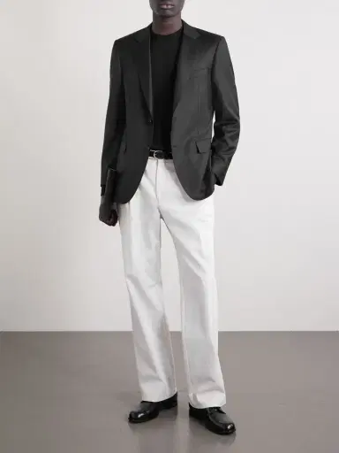 Canali Super 150s Wool Suit Jacket - Men | Thumbnail 2 Canali Super 150s Wool Suit Jacket - Men | Thumbnail 2