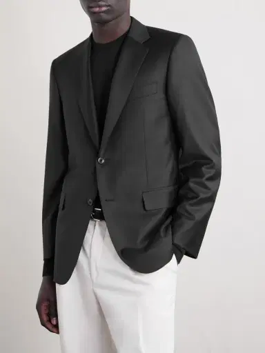 Canali Super 150s Wool Suit Jacket - Men | Thumbnail 3 Canali Super 150s Wool Suit Jacket - Men | Thumbnail 3