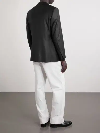 Canali Super 150s Wool Suit Jacket - Men | Thumbnail 4 Canali Super 150s Wool Suit Jacket - Men | Thumbnail 4