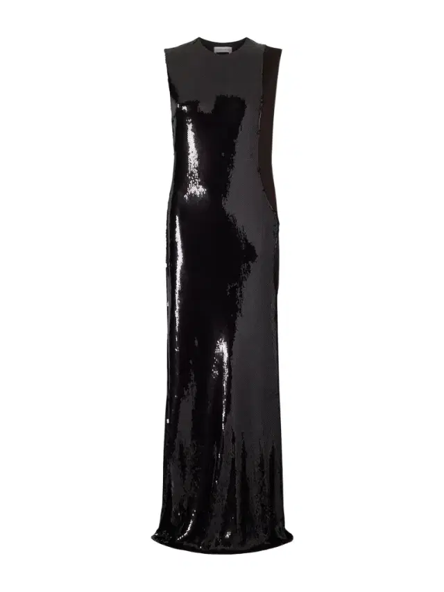 Opaline Cutout Sequined Jersey Maxi Dress