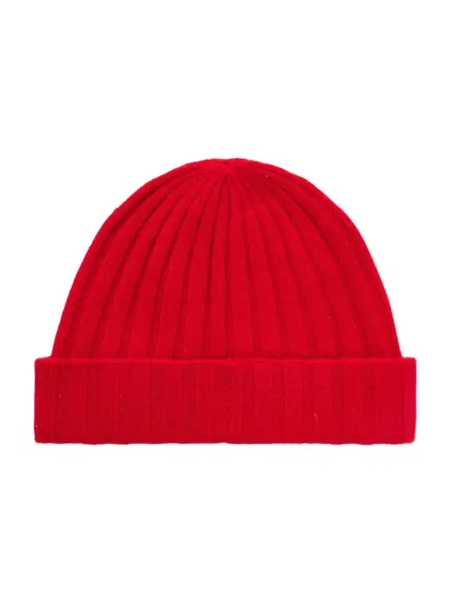 Ribbed Cashmere Beanie