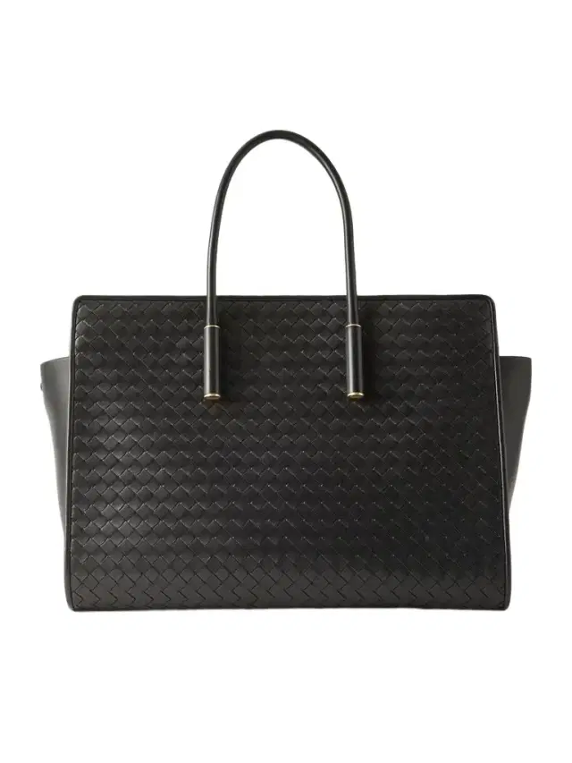 Barbara Intrecciato Leather Tote