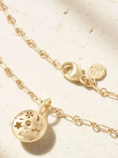 Marlo Laz Lasso 14-karat Gold Diamond Necklace | Thumbnail 3 Marlo Laz Lasso 14-karat Gold Diamond Necklace | Thumbnail 3