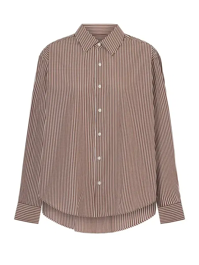 La Classica Striped Cotton-poplin Shirt
