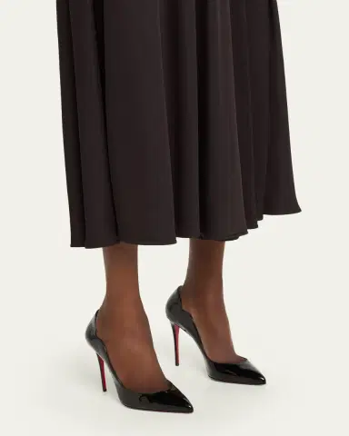 Christian Louboutin 100mm Hot Chick Patent High-Heel Pumps | Thumbnail 2 Christian Louboutin 100mm Hot Chick Patent High-Heel Pumps | Thumbnail 2
