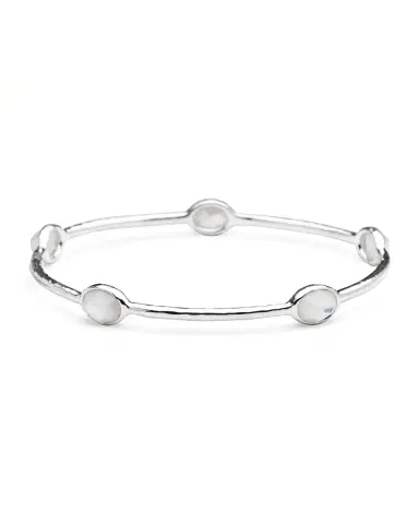Ippolita 5-Stone Bangle Bracelet in Sterling Silver | Thumbnail 2