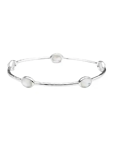 Ippolita 5-Stone Bangle Bracelet in Sterling Silver | Thumbnail 1