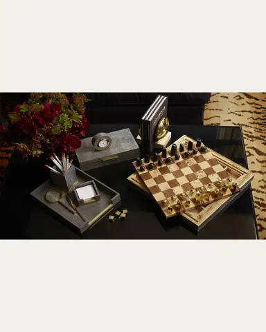 AERIN Faux Shagreen Paper Tray | Thumbnail 3