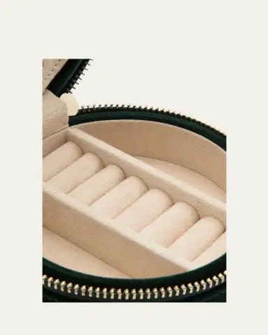 Wolf Zoe Round Travel Jewelry Case | Thumbnail 5 Wolf Zoe Round Travel Jewelry Case | Thumbnail 5
