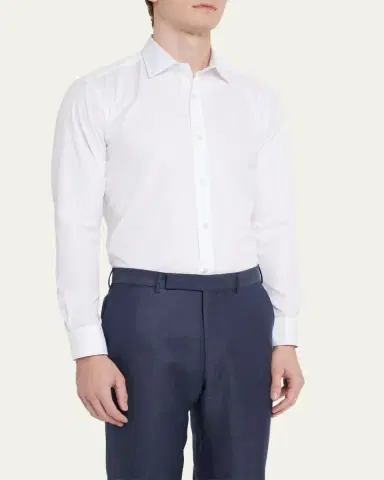Charvet French-Cuff Dress Shirt | Thumbnail 4