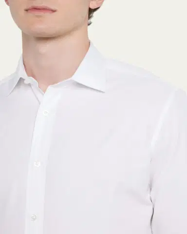 Charvet French-Cuff Dress Shirt | Thumbnail 5