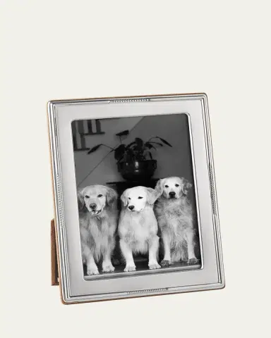 MONICA RICH KOSANN Sterling Silver Beaded Photo Frame, 4" x 6" | Thumbnail 2