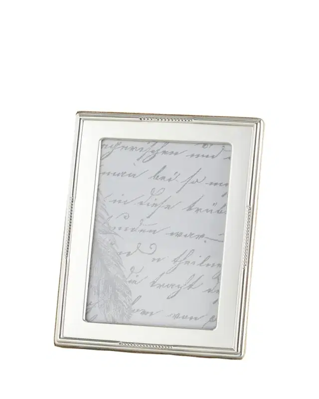 MONICA RICH KOSANN Sterling Silver Beaded Photo Frame, 4" x 6"