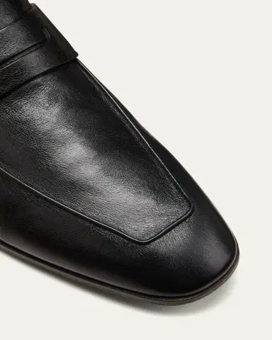 Berluti Men's Lorenzo Kangaroo Leather Loafers | Thumbnail 2 Berluti Men's Lorenzo Kangaroo Leather Loafers | Thumbnail 2