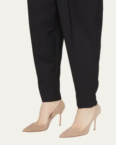 Manolo Blahnik BB 105mm Suede Stiletto Pumps | Thumbnail 2