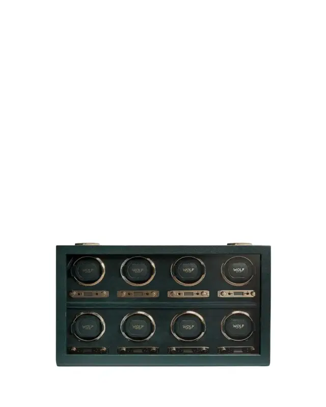 WOLF British Racing 8-Piece Watch Winder