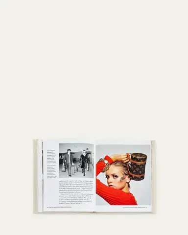 Graphic Image "Little Book of Louis Vuitton" Leather Bound Book | Thumbnail 4