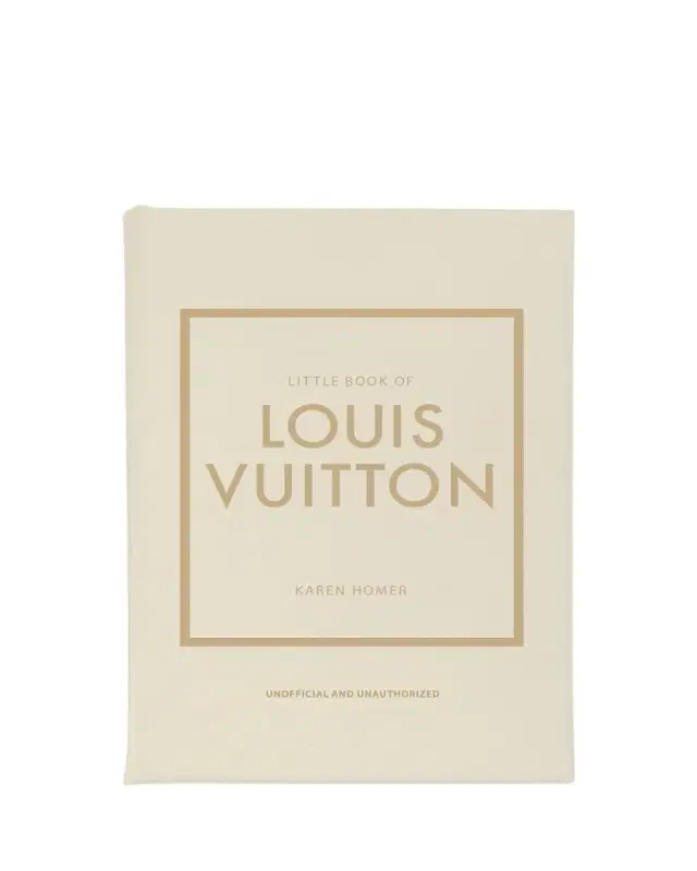"Little Book of Louis Vuitton" Leather Bound Book "Little Book of Louis Vuitton" Leather Bound Book