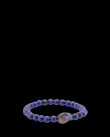 Paige Novick Venus South Sea Baroque Pearl and Lapis Bracelet | Thumbnail 2