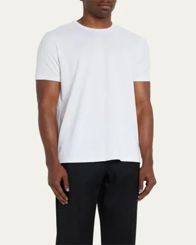 Gabriela Hearst Men's Bandeira Solid T-Shirt | Thumbnail 9 Gabriela Hearst Men's Bandeira Solid T-Shirt | Thumbnail 9