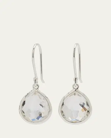 Ippolita Mini Teardrop Earrings in Sterling Silver | Thumbnail 5 Ippolita Mini Teardrop Earrings in Sterling Silver | Thumbnail 5