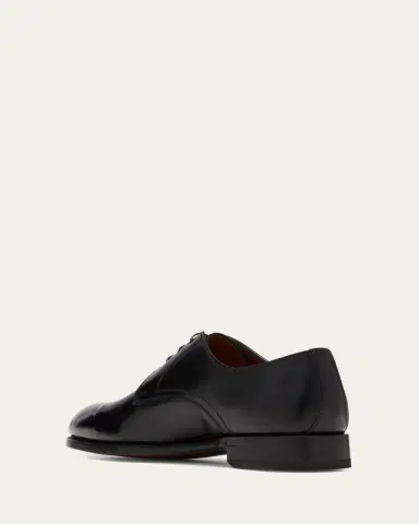 Bontoni Men's Umberto Cap Toe Leather Derby Shoes | Thumbnail 5