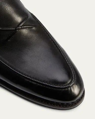 Bontoni Men's De Bustis Leather Loafers | Thumbnail 2