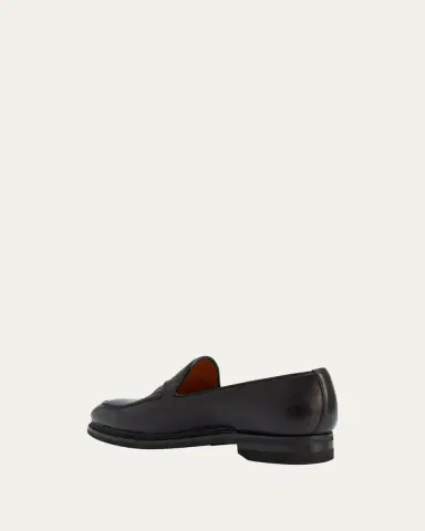 Bontoni Men's De Bustis Leather Loafers | Thumbnail 3