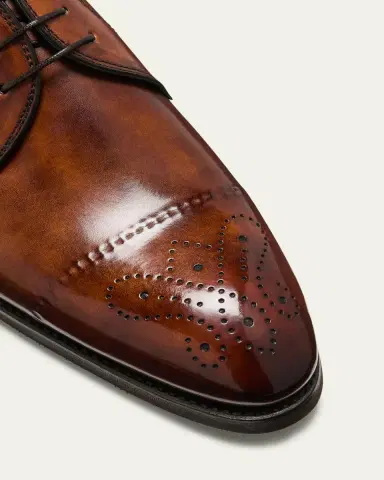 Bontoni Men's Umberto Cap-Toe Derby Shoes | Thumbnail 2 Bontoni Men's Umberto Cap-Toe Derby Shoes | Thumbnail 2