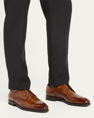Bontoni Men's Umberto Cap-Toe Derby Shoes | Thumbnail 3 Bontoni Men's Umberto Cap-Toe Derby Shoes | Thumbnail 3