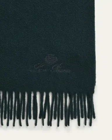 Loro Piana Men's Grande Unita Cashmere Scarf | Thumbnail 3