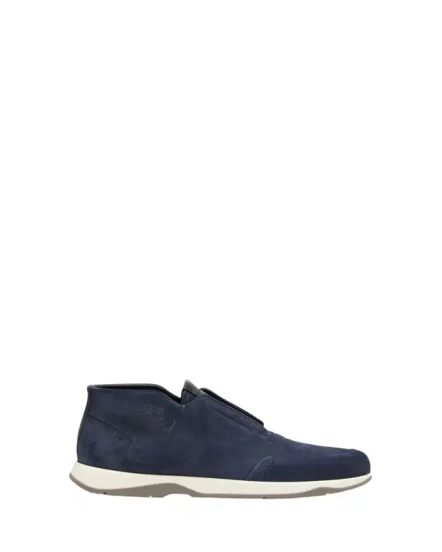 Berluti Men's Echappee Suede Slip-On Loafer Boots
