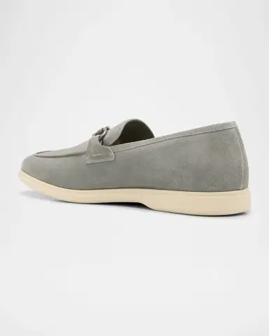 Ferragamo Men's Cosimo Leather Gancini Bit Loafers | Thumbnail 3 Ferragamo Men's Cosimo Leather Gancini Bit Loafers | Thumbnail 3
