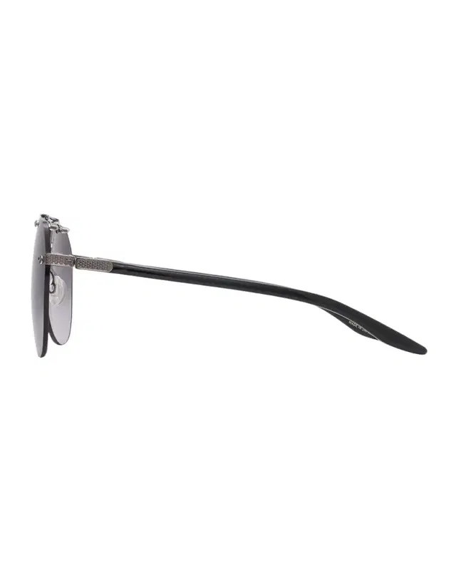 Barton Perreira Jean Metal & Zyl Aviator Sunglasses