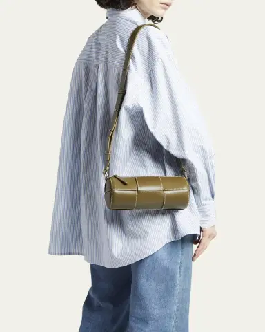 Bottega Veneta Arco Canette Small Intreccio Shoulder Bag | Thumbnail 3 Bottega Veneta Arco Canette Small Intreccio Shoulder Bag | Thumbnail 3