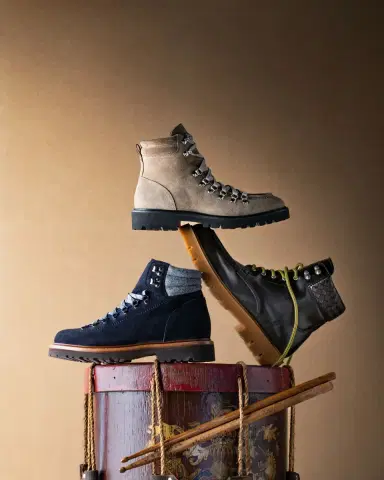 Bottega Veneta Men's Haddock Leather Lace-Up Boots | Thumbnail 9 Bottega Veneta Men's Haddock Leather Lace-Up Boots | Thumbnail 9