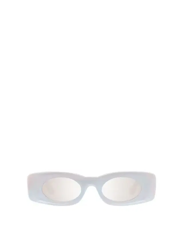 Shimmery Injected Plastic Rectangle Sunglasses