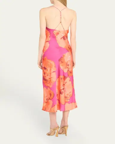 Ramy Brook Averi Watercolor Bloom Slip Dress | Thumbnail 3 Ramy Brook Averi Watercolor Bloom Slip Dress | Thumbnail 3