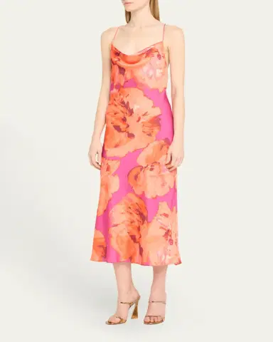 Ramy Brook Averi Watercolor Bloom Slip Dress | Thumbnail 4 Ramy Brook Averi Watercolor Bloom Slip Dress | Thumbnail 4