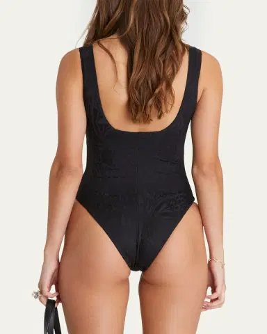 Aqua Blu Australia Vero Square-Neck One-Piece Swimsuit (DD-E Cup) | Thumbnail 4
