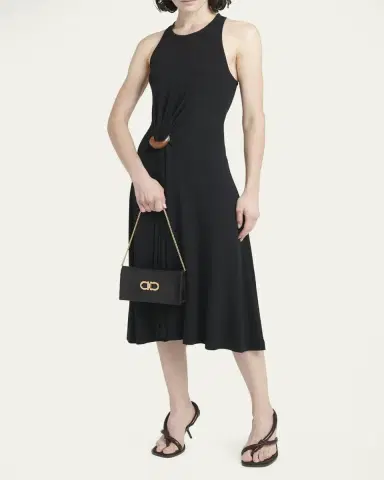 Ferragamo Double Gancio Shoulder Bag | Thumbnail 5 Ferragamo Double Gancio Shoulder Bag | Thumbnail 5