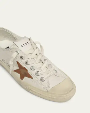 Golden Goose V-Star Leather Low-Top Sneakers | Thumbnail 5 Golden Goose V-Star Leather Low-Top Sneakers | Thumbnail 5