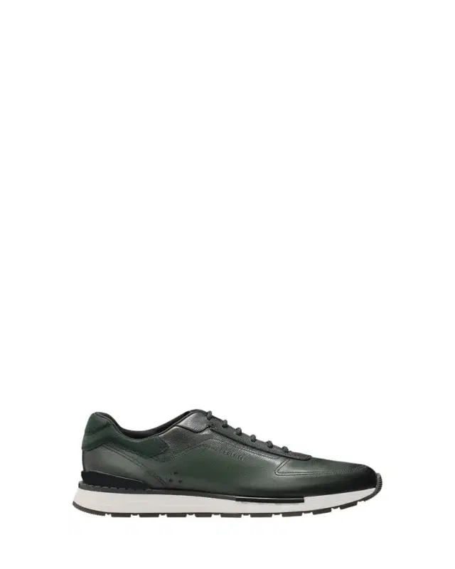 Men's Fast Track Leather Runner Sneakers