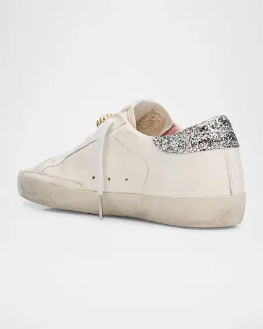 Golden Goose Super-Star Pearly Glitter Low-Top Sneakers | Thumbnail 3