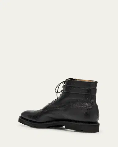 John Lobb Men's Alder Grained Leather Hiking Boots | Thumbnail 2