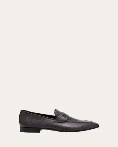 Berluti Men's Lorenzo Goat Leather Loafers | Thumbnail 4