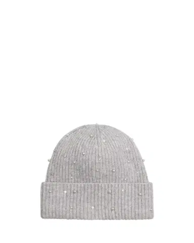 Carolyn Rowan Cashmere Crystal-Embellished Beanie Hat | Thumbnail 1