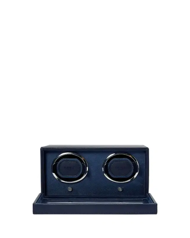 WOLF Cub Double Watch Winder with Cover